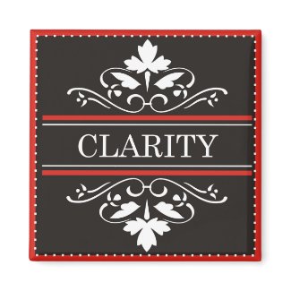 Power Word For Motivation - CLARITY magnet