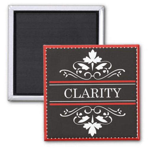 Power Word For Motivation - CLARITY magnet