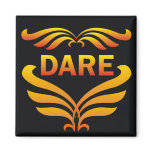 Power Word For Motivation - DARE magnets