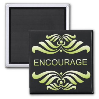 Power Word For Motivation - ENCOURAGE magnet