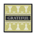 Power Word For Motivation - GRATEFUL magnets