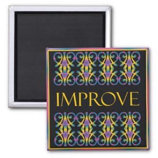 Power Word For Motivation - IMPROVE magnet