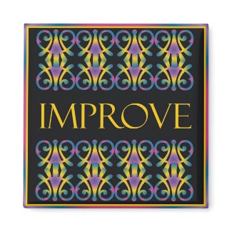 Power Word For Motivation - IMPROVE magnet