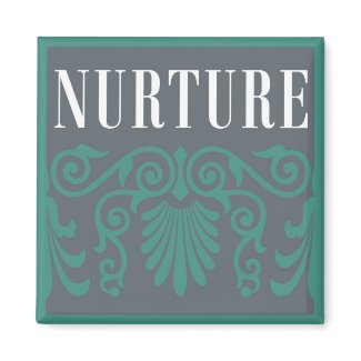 Power Word For Motivation - NURTURE magnet