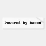 Powered by Bacon Bumper Stickers