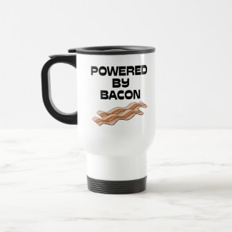 Powered By Bacon mug