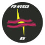 powered by bacon sticker
