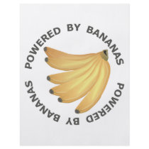 Powered By Bananas flyers by foodtshirts Powered By Bananas flyers