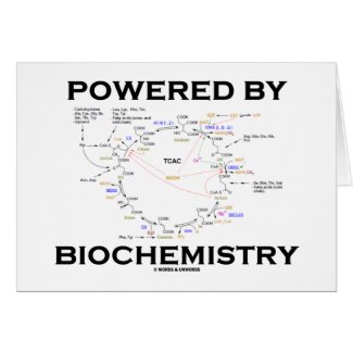 Powered By Biochemistry (Krebs Cycle) Cards