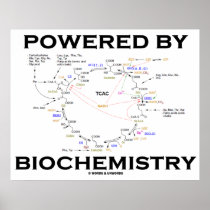 Powered By Biochemistry (Krebs Cycle) Posters