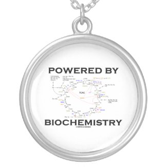 Powered By Biochemistry (Krebs Cycle / TCAC) necklace