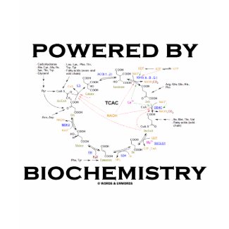Powered By Biochemistry (Krebs Cycle) shirt