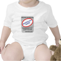 powered by capitalism design t-shirts