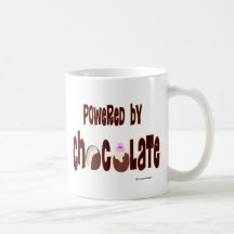 Powered by chocolate coffee mugs