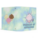 Powered by Cupcakes Notebook Binders