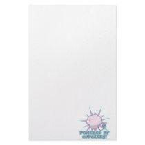 Powered By Cupcakes Stationery Paper