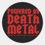 powered by Death metal stickers