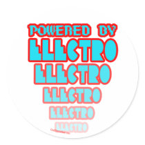powered by electro girls edm d  electronic music stickers