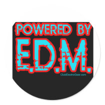 powered by Electronic Dance Music stickers