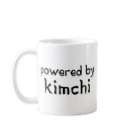 POWERED BY KIMCHI mugs