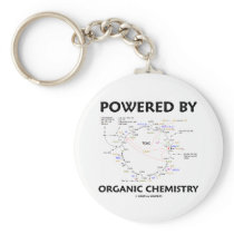 Powered By Organic Chemistry (Krebs Cycle) Key Chain
