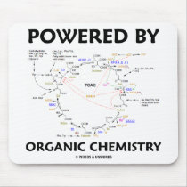 Powered By Organic Chemistry (Krebs Cycle) Mousepad