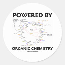 Powered By Organic Chemistry (Krebs Cycle) Stickers