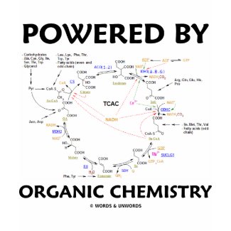 Powered By Organic Chemistry (Krebs Cycle) shirt