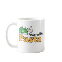 Powered By Pasta Runner Mug