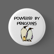 Powered By Penguins buttons by ironydesign Powered By Penguins buttons