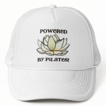 Powered By Pilates Lotus Trucker Hats