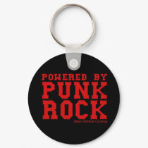 Powered by PUNK ROCK sick boy punks punker girls keychains