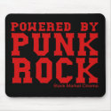 Powered by PUNK ROCK sick boy punks punker girls mousepads