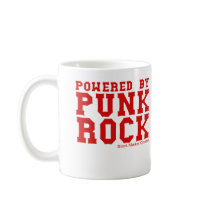 Powered by PUNK ROCK sick boy punks punker girls mugs