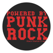 Powered by PUNK ROCK sick boy punks punker girls stickers by dustyvinyldesign Powered by PUNK ROCK sick boy punks punker girls stickers