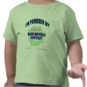 Powered by Renewable Energy t-shirts