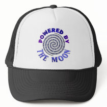 POWERED BY THE MOON hats by 3DMOONMAN POWERED BY THE MOON hats