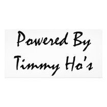 Powered by tims photo card template