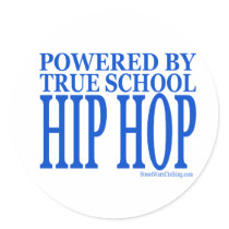 powered by True school HIP HOP stickers by dustyvinyldesign powered by True school HIP HOP stickers
