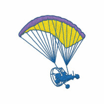 Powered Parachute embroidered shirts by ZazzleEmbroidery Powered Parachute embroidered shirts