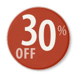 Powerful 30% OFF SALE Sign - Magnets