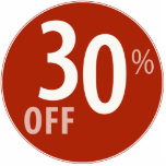 Powerful 30% OFF SALE Sign - Ornament Photo Sculptures