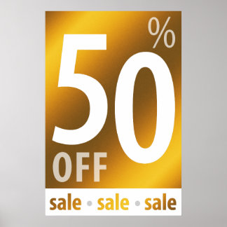 50 Percent Off Posters | Zazzle