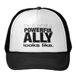 POWERFUL ALLY hats