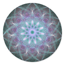 Powerful High Blue Energy Mandala Sticker