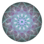 Powerful High Blue Energy Mandala stickers