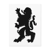 Powerful Lion Postcard