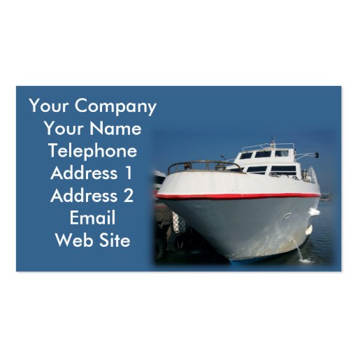 57+ Boat Repair Business Cards and Boat Repair Business Card Templates