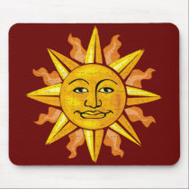 POWERFUL SUN mousepads