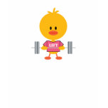 Powerlifting Chick Distressed Tee t-shirts